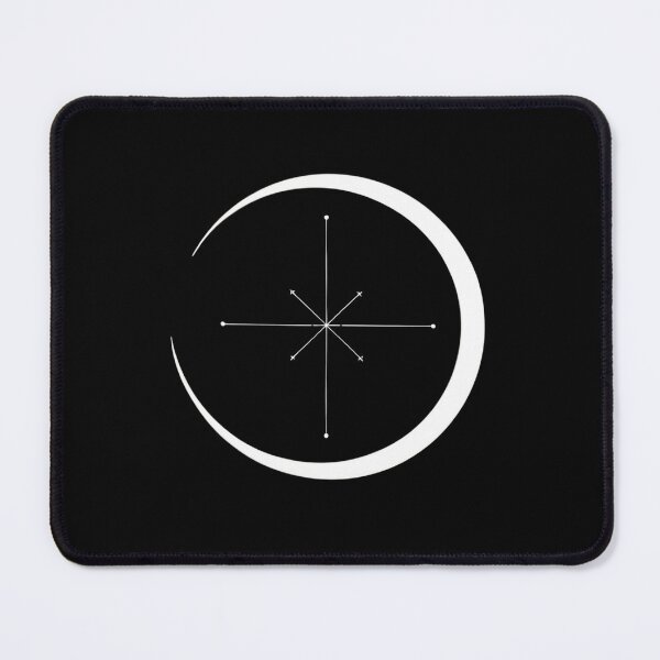 Item preview, lunar witch symbol – moon sigil – occult star sign designed and sold by Traumrausch.
