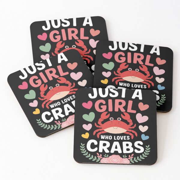 Item preview, Crab Animal Lover Women Just A Girl Who Loves Crabs  designed and sold by KotexTemu.