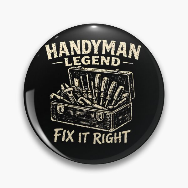 Item preview, HANDYMAN LEGEND - FIX IT RIGHT designed and sold by KISHNAY-FASHION.