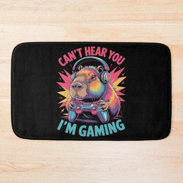 Item preview, Can't Hear You I'm Gaming Capybara Video Game Lover Capybara  designed and sold by InspiredFoul.