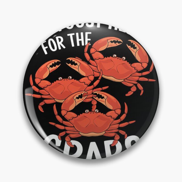 Item preview, Crab Eating - I'm Just Here For The Crabs  designed and sold by KotexTemu.