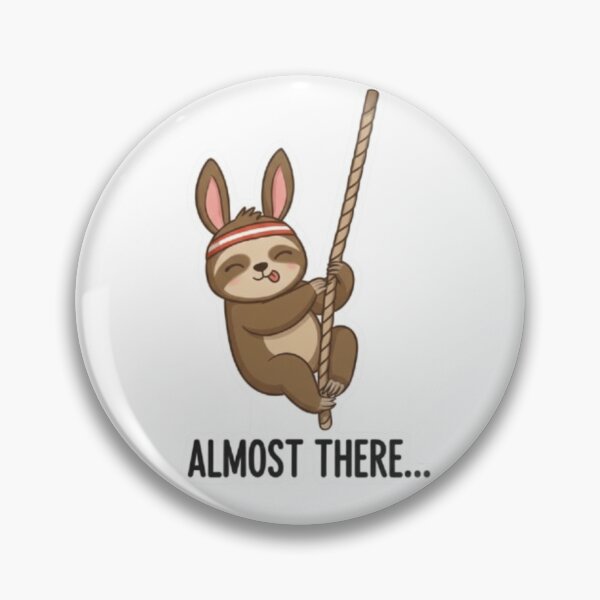 Item preview, Funny Sloth Fitness - Almost There designed and sold by t-shirt studio.