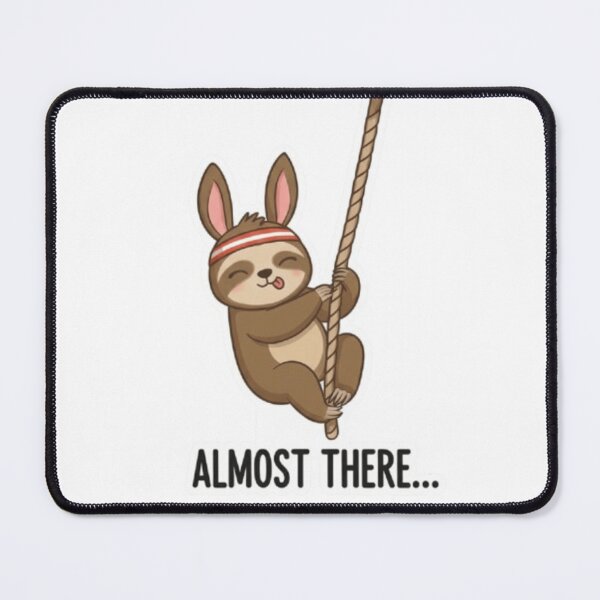 Item preview, Funny Sloth Fitness - Almost There designed and sold by t-shirt studio.