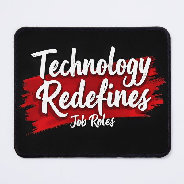 Item preview, Technology Redefines Job Roles designed and sold by Creative-RE.