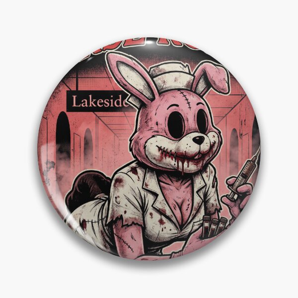 Item preview, Robbie Rabbit Nurse Silent Hill Remake Horror Monster Great Knife Red Pyramid Thing Executioner Blue Creek Apartments Lake Toluca Prison Boss Fight Symbolic Fan Art Collage designed and sold by Senpaiwaves.