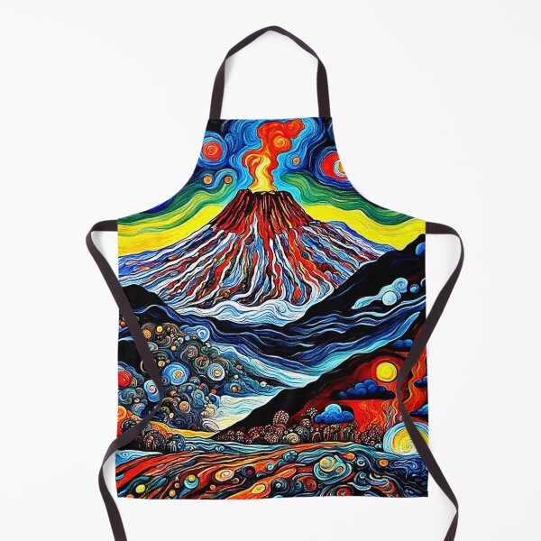 Item preview, Flaming Volcano designed and sold by George Hutton Hunter.