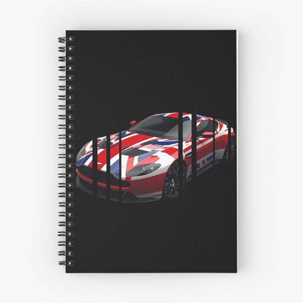 Item preview, Asto Marti Vantag British Muscle, Refined. Union Jack pattern integrated into car 1 designed and sold by Neon G.
