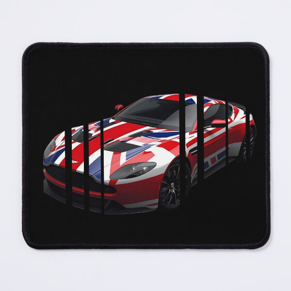 Item preview, Asto Marti Vantag British Muscle, Refined. Union Jack pattern integrated into car 1 designed and sold by Neon G.