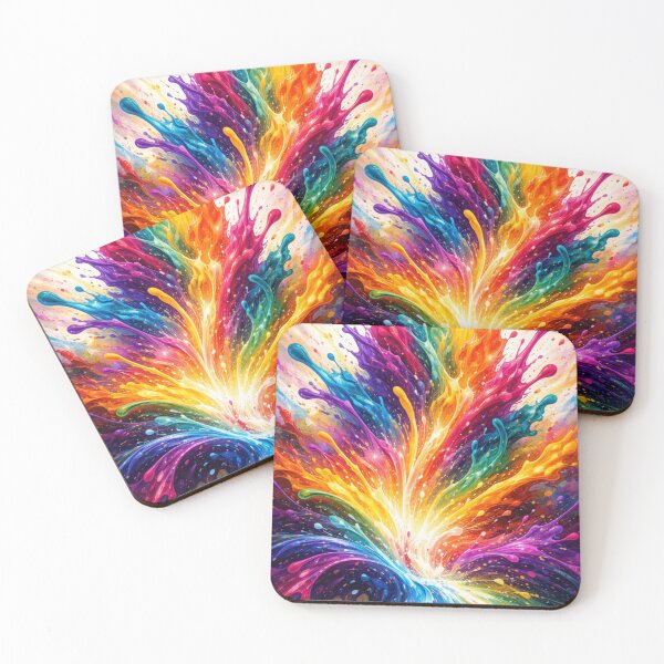 Item preview, Chromatic Eruption designed and sold by TheWonkyEaselCo.