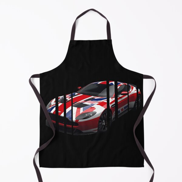 Artikelvorschau, Asto Marti Vantag Britischer Muscle-Car, verfeinert. Union-Jack-Muster in das Fahrzeug integriert. entworfen und verkauft von Neon G.