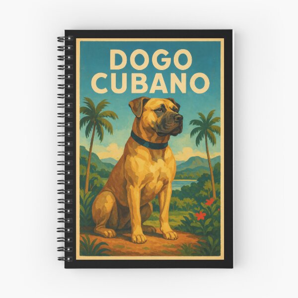 Item preview, Dogo Cubano Guardián Tropical designed and sold by Flying Doggo.