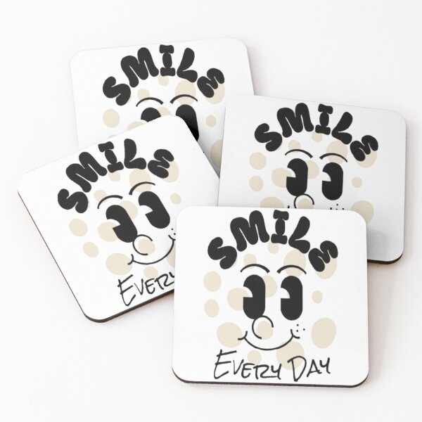 Item preview, Smile Every Day Illustration designed and sold by PRAVEEFASHION.