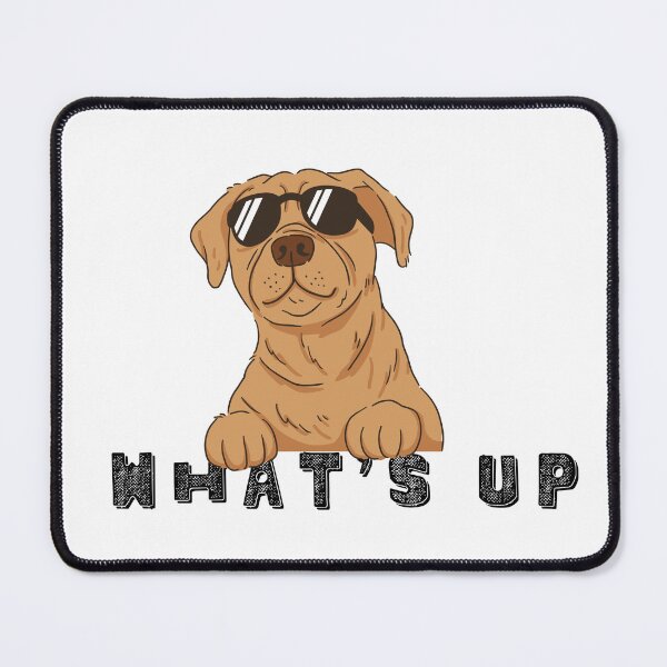 Item preview, Whats Up Dog designed and sold by Playful Strokes pom@pom.