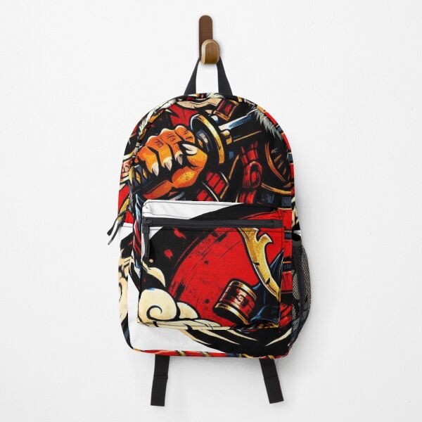 Item preview, Red Tiger Samurai: Crimson Warrior T-Shirt Design designed and sold by heerak009.