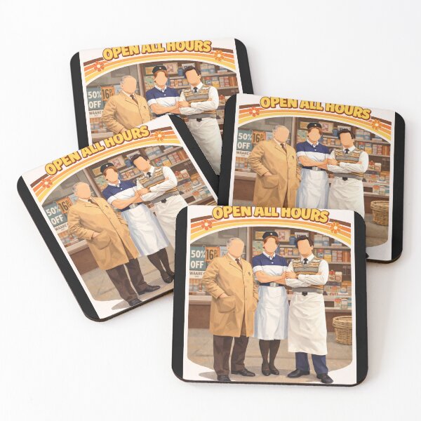 Item preview, Open All Hours Vector designed and sold by halibutgoatramb.