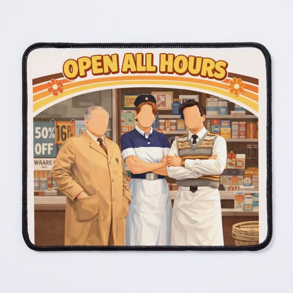 Item preview, Open All Hours Vector designed and sold by halibutgoatramb.