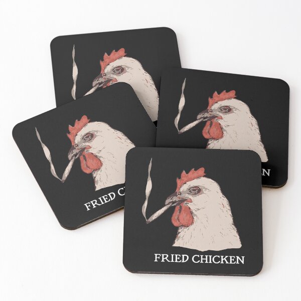 Item preview, Fried Chicken Smoking designed and sold by MaiaRayno.
