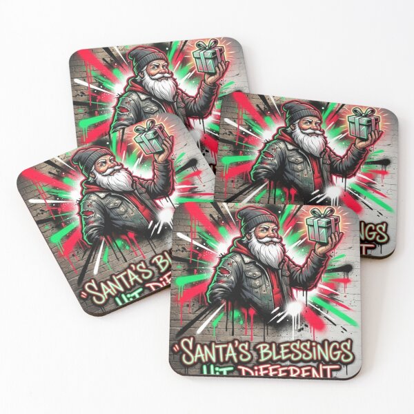 Item preview, Santa’s Blessings Hit Different designed and sold by VikrantCreative.