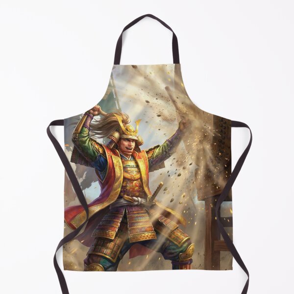 Item preview, Maeda Keiji – Legendary Samurai Drummer | Vibrant Sengoku Warrior Art designed and sold by Mori-no-Akari.