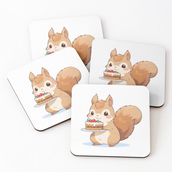 Item preview, Cute squirrel designed and sold by CircleTriangle.