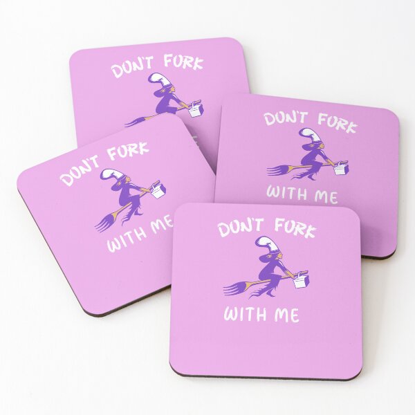 Item preview, DON'T FORK WITH ME Witch designed and sold by JusTiceT-shirts.