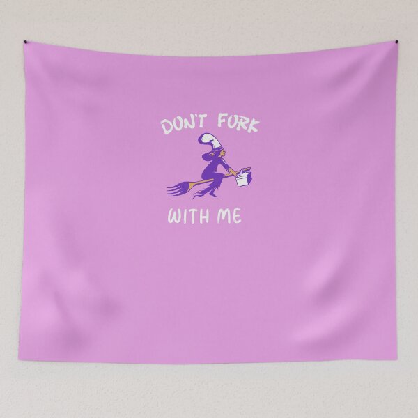 Item preview, DON'T FORK WITH ME Witch designed and sold by JusTiceT-shirts.