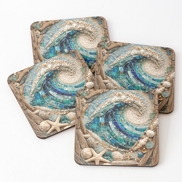 Item preview, Tide of Tranquillity designed and sold by TheWonkyEaselCo.