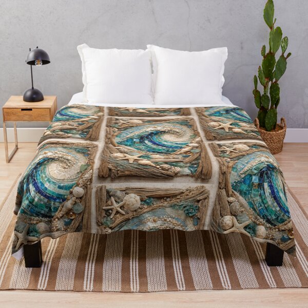 Item preview, Tide of Tranquillity designed and sold by TheWonkyEaselCo.