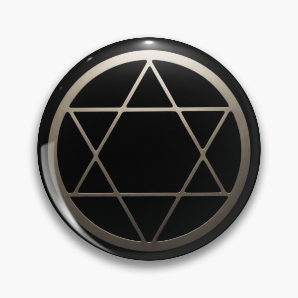 Item preview, hexagram sigil – occult witch symbol – sacred geometry designed and sold by Traumrausch.