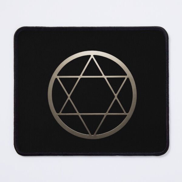 Item preview, hexagram sigil – occult witch symbol – sacred geometry designed and sold by Traumrausch.