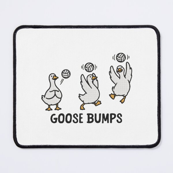 Item preview, Embroidered Goose Bumps Volleyball, Funny Goose Volleyball Team, Cute Volleyball Playe designed and sold by MaiaRayno.