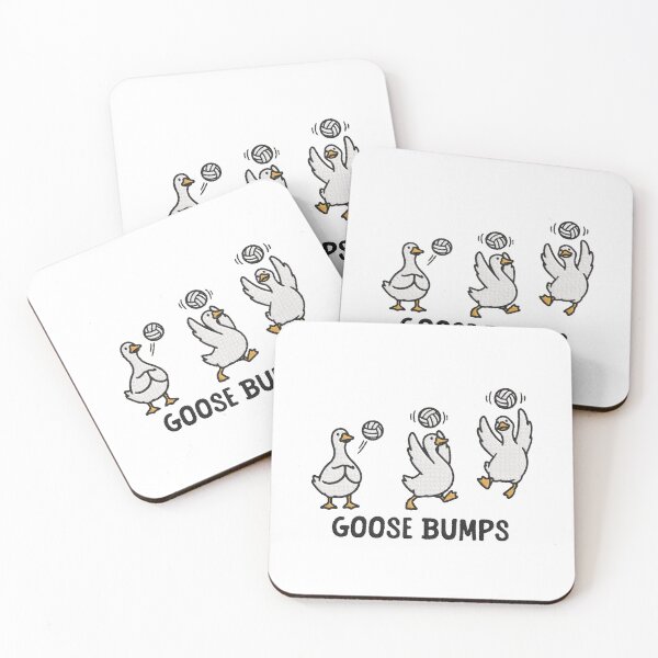 Item preview, Embroidered Goose Bumps Volleyball, Funny Goose Volleyball Team, Cute Volleyball Playe designed and sold by MaiaRayno.