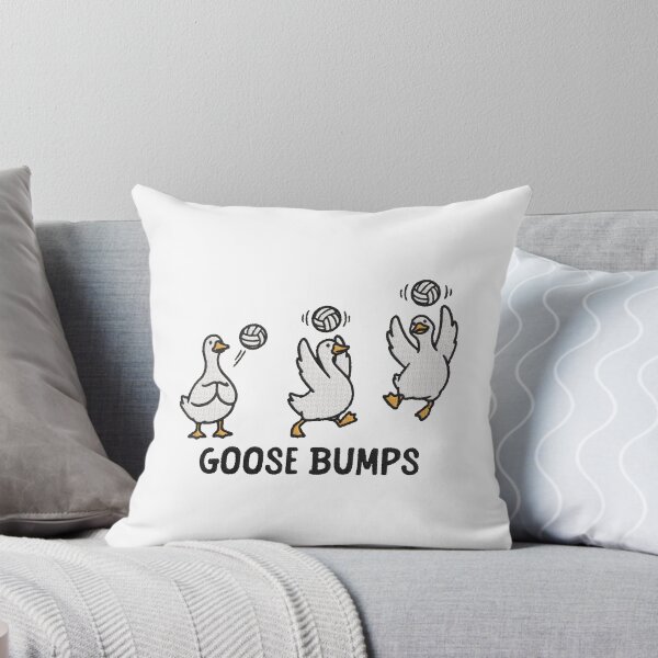 Item preview, Embroidered Goose Bumps Volleyball, Funny Goose Volleyball Team, Cute Volleyball Playe designed and sold by MaiaRayno.
