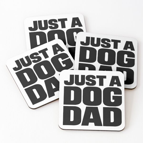Item preview, Just A Dog Dad Shirt – Funny Dog Dad Minimal Quote Design designed and sold by WearTheArtx.