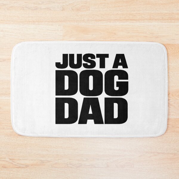 Item preview, Just A Dog Dad Shirt – Funny Dog Dad Minimal Quote Design designed and sold by WearTheArtx.