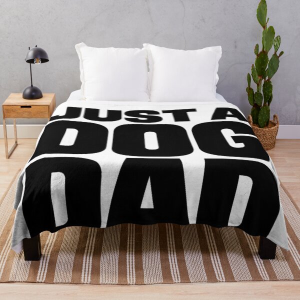Item preview, Just A Dog Dad Shirt – Funny Dog Dad Minimal Quote Design designed and sold by WearTheArtx.