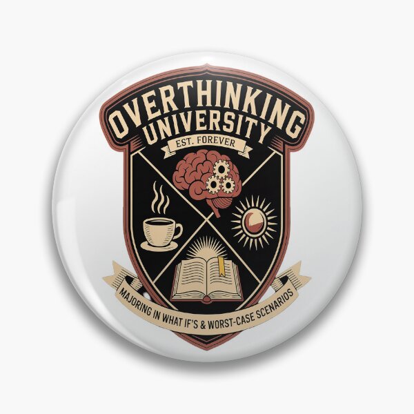 Item preview, Overthinking University Every Thought Get a Full Scholarship designed and sold by TeamLequid.