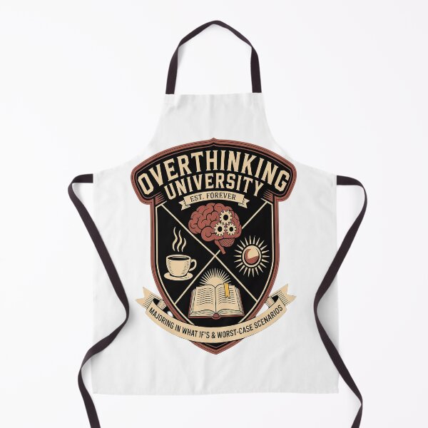 Item preview, Overthinking University Every Thought Get a Full Scholarship designed and sold by TeamLequid.