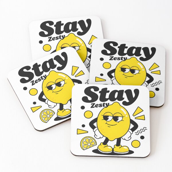 Item preview, Stay Zesty – Sassy Lemon Retro 90s designed and sold by NatalieJeans.