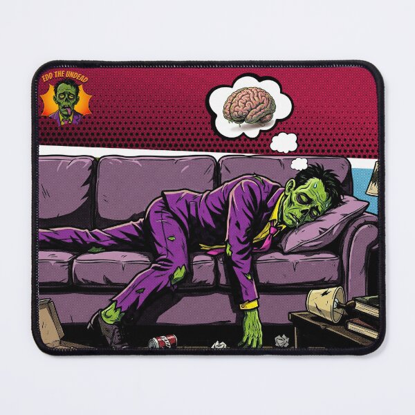 Item preview, The Napping Dead | Lazy Zombie (Edd the Undead) designed and sold by Edd The Undead.