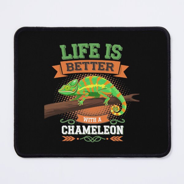 Item preview, Reptile Lizard Animal Herpetologist Life Is Better Chameleon designed and sold by DigitaldeligArt.