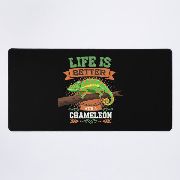 Item preview, Reptile Lizard Animal Herpetologist Life Is Better Chameleon designed and sold by DigitaldeligArt.