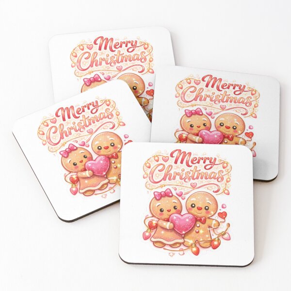 Item preview, Kawaii Gingerbread Christmas Lovers designed and sold by lorand-designs.