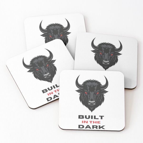 Item preview, Built in the Dark — Bison designed and sold by Purdiole-art.