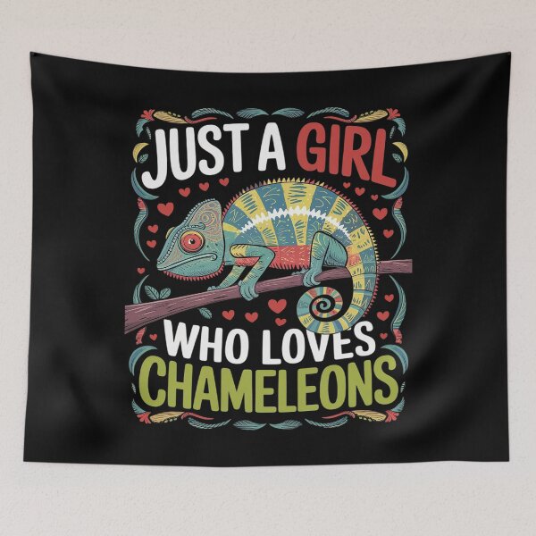 Item preview, Reptile Lizard Chameleon Lover Women Girls Chameleon designed and sold by MarkLeedsArt.