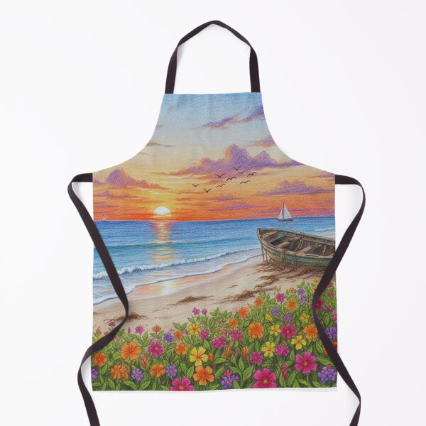 Item preview, Tropical Sunset palm Beach Paradise designed and sold by Fateh-Kro ⭐⭐⭐⭐⭐.