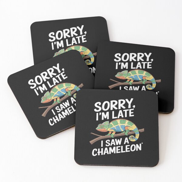 Item preview, sorry i'm late i saw a Chameleons Chameleons  designed and sold by DigitaldeligArt.