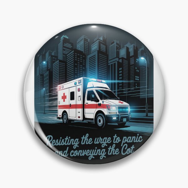 Item preview, Resisting The Urge To Panic And Conveying The Cot Paramedic designed and sold by TeamLequid.