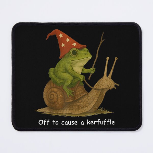 Item preview, Tomfoolery Frog Off to Cause A Kerfuffle designed and sold by CameronTheBro.