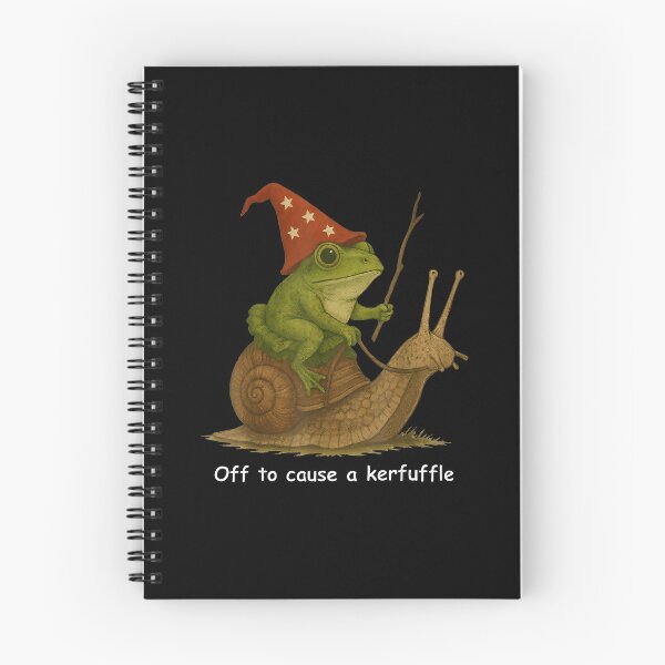 Item preview, Tomfoolery Frog Off to Cause A Kerfuffle designed and sold by CameronTheBro.